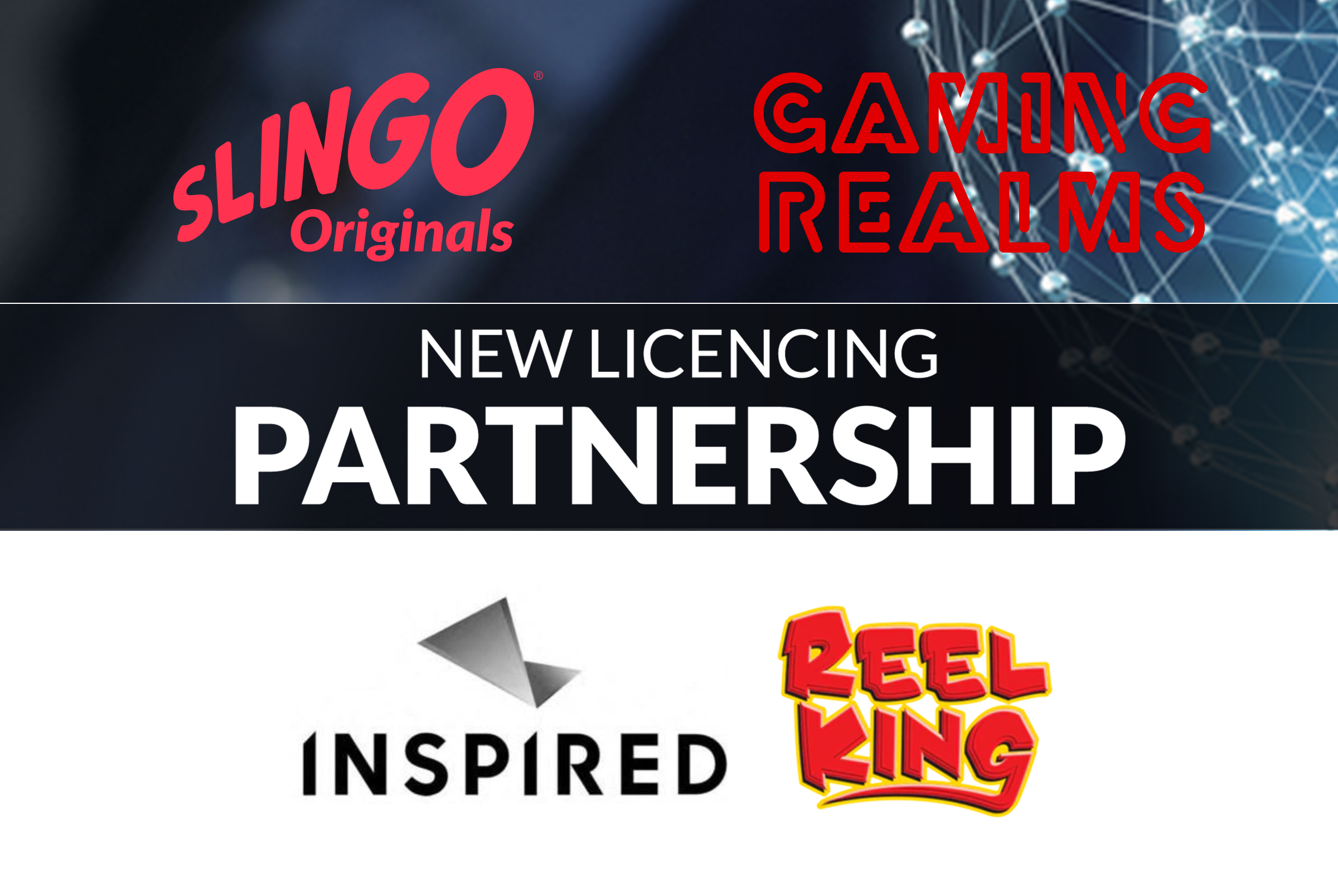 An Inspired partnership: new Slingo game to launch under Reel King brand