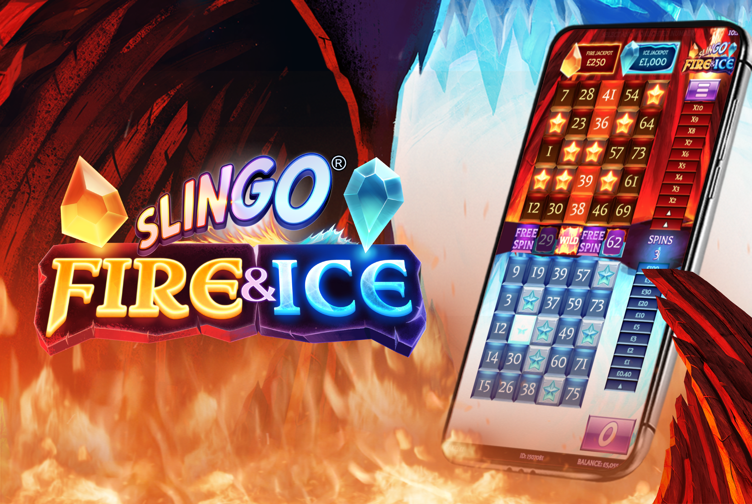 Opposites attract: Slingo Fire and Ice!