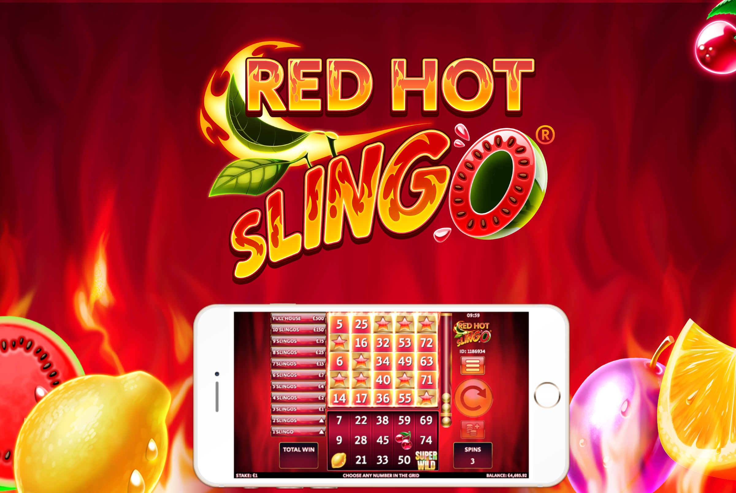 It’s gettin’ hot in here: Red Hot Slingo has arrived!